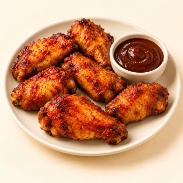Hot Wings + sauce BBQ (NEW)